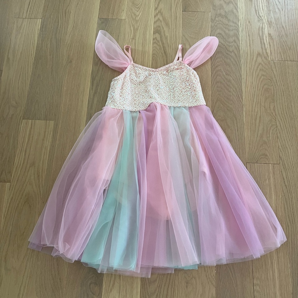 Revolution dance lyrical costume size xl child